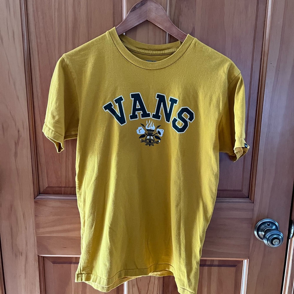 Vans Yellow Graphic T-Shirt